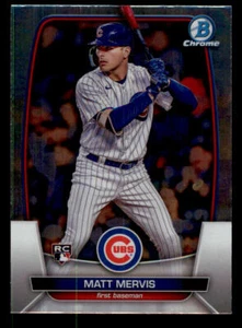2023 Bowman Chrome #65 Matt Mervis RC - Picture 1 of 2