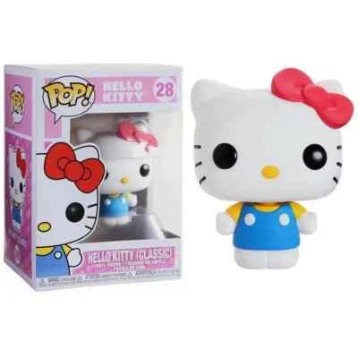 Hello Kitty - Classic Hello Kitty 3.75" Pop Vinyl Figure Funko 28 - Immagine 1 di 3