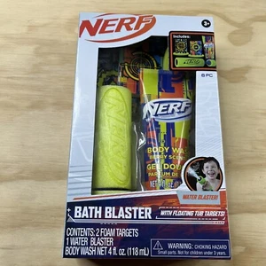 NERF Bath Blaster Set With Targets and Body Wash New in Box - Picture 1 of 2
