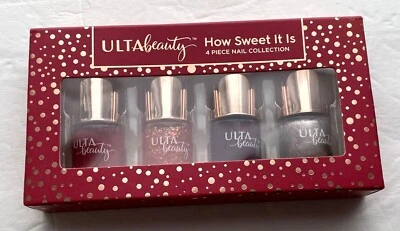 Juego de 4 esmaltes de uñas Ulta Beauty How Sweet It Is rojo rosa púrpura brillo 5 ml Foto 1 de 4