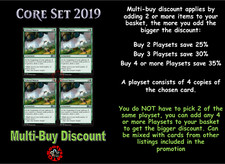 MTG Core Set 2019 M19 Choose your Uncommon Playset (x 4 cards) MultiBuy Discount
