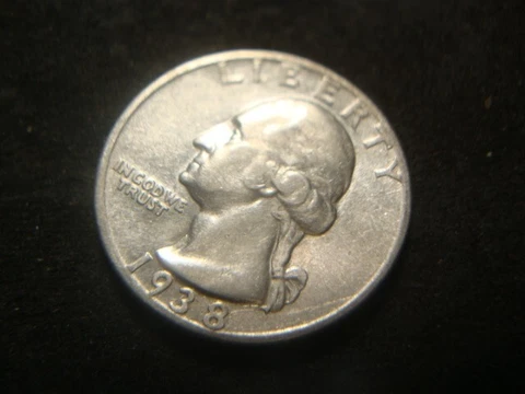 1938-S AU Washington Head Quarter Nice Coin SLC#2 Cover