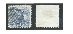 Scott 114, 3c Pictorial, VF, PARRILLA CIRCULAR SOTN CANCELAR - Imagen 1 de 1