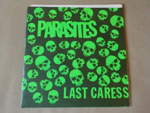 PARASITES ORANGE VINYL 7" LAST CARESS SHREDDER MISFITS FOOL FOR YOU DEMO 1991 - Imagen 1 de 2