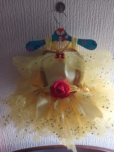 Beauty and the Beast Princess Tutu Dress Size 12-18 Months-VGC - Picture 1 of 8