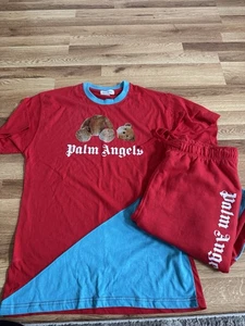 Men’s Palm Angels Graphic Tee With Jogger Shorts.  Size XL - Picture 1 of 12