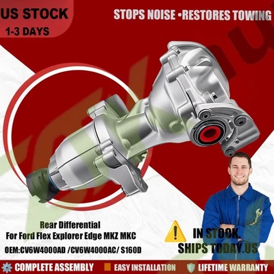 Rear Differential For Ford Flex Explorer Edge MKZ  MKC CV6W4000AD S160D 2013-19 - Image 1 of 4