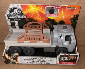 Plataforma de rescate todoterreno Jurassic World REINO CAÍDO escala 1:18 Mattel nueva en caja sellada - Imagen 1 de 4