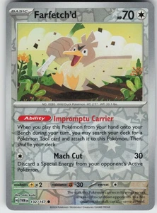 PO-01 Reverse Holo Farfetch'd 132/167 SV06: Twilight Masquerade - Picture 1 of 1