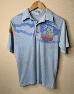 Vintage Ocean Pacific Polo Herren Gr. M Sunset Surf Skate Classic 70er 80er - Bild 1 von 13