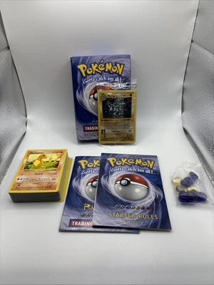 Pokémon Shadowless Trainer Base Set & Sealed Machamp 1st Edition - Image 1 of 4