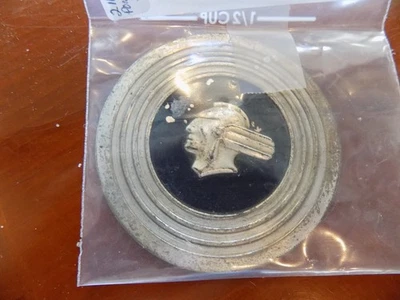 1950s Pontiac Chieftain Horn Button Indian Head Emblem Foto 1 de 2