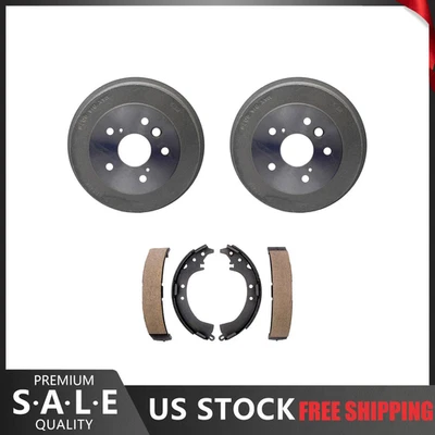 后套件制动鼓和刹车鞋适用于 1996 - 1997 年丰田 RAV4 - Raybestos — 第 1/4 张图片