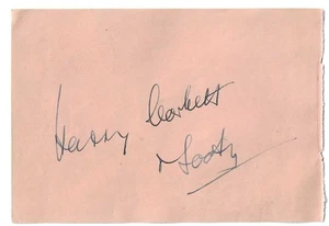 Harry Corbett And Sooty + Sylvia Peters. Signed Autograph Album Page + Photo - Picture 1 of 3