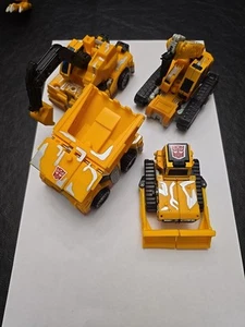 Transformers RID 2001 Yellow Landfill Walmart Exclusive Hasbro 95% Complete - Picture 1 of 22