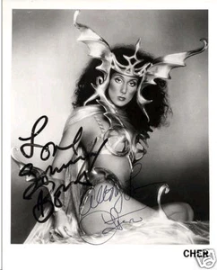 Cher Plate Signed Autographed Digital Photo Print - Imagen 1 de 1