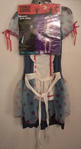 NIÑAS JUNIORS 3-5 MUÑECA DE TRAPO ESPELUZNANTE HARAPIENTA ANN CRIADA DISFRAZ DE HALLOWEEN E4 - Imagen 1 de 2