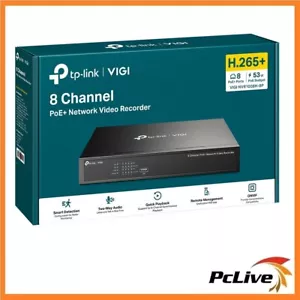 NEW TP-Link VIGI NVR1008H-8P 8 Channel PoE+ Network Video Recorder 4K HDMI Audio - Picture 1 of 12