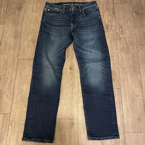 American Eagle Mens AirFlex+ Original Straight Denim Jeans Size 29 x 30 - Picture 1 of 8
