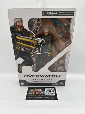 守望先锋终极战士 - 士兵:76(金色)- 可动人偶孩之宝暴雪 — 第 1/2 张图片