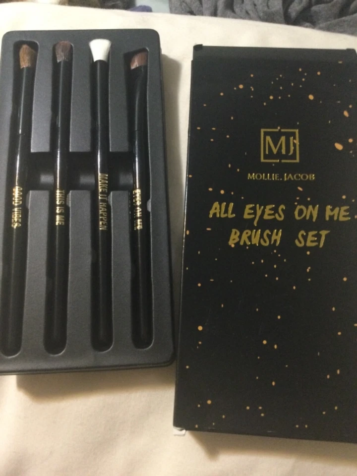 Mollie Jacob All Eyes On Me 4-piece Eye Brush Set Foto 1 de 1