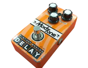 MODTONE MT-AD Analog Delay Pedal PT-2399 Circuit Used Good Condition from Japan - Picture 1 of 6