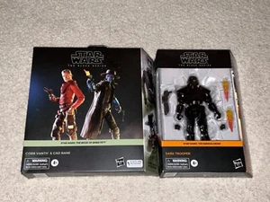 Star Wars Black Series 6" COBB VANTH & CAD BANE DARK TROOPER DELUXE MIB Lot of 2 - Bild 1 von 2