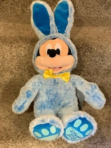 New Disney Store Mickey Mouse Easter Bunny 2021 Soft Plush ~ NEW with Tags Cover