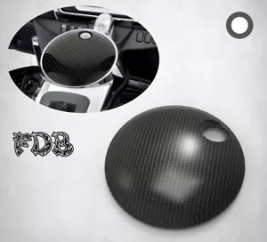 Ajuste H-D 2008-2019 Touring fibra de carbono real tanque de combustible consola moldura de puerta - Imagen 1 de 8