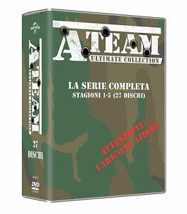 A-Team - La Serie Completa - Stagioni 1-5 - Cofanetto 27 Dvd - Nuovo Sigillato
