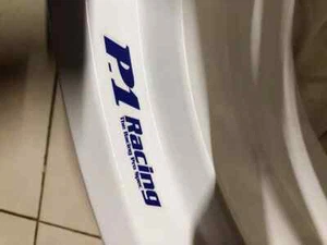 Japan Material Buddy Club P1 Racing HIGH QUALITY Replacement DECAL STICKER - Imagen 1 de 7