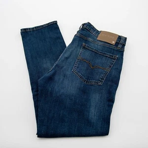 Guess Slim Tapered Jeans / Dark Wash Blue / Men's 34x30 - Picture 1 of 6