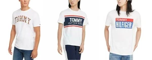 Tommy Hilfiger Men's Logo Graphic T-Shirt - Picture 1 of 35