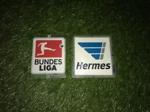 Bundesliga + Hermes Patch Set Flock Matchworn Size für Bayern BVB Köln Trikot - Bild 1 von 1
