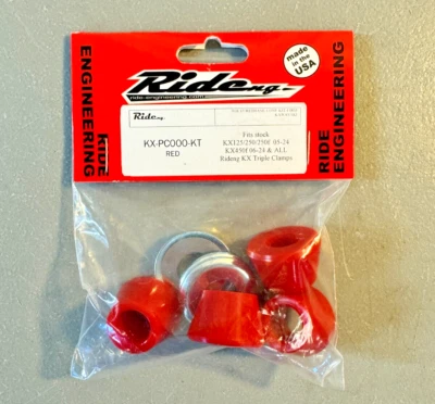 Conos rígidos de montaje en barra de poliuretano Ride Engineering Kawasaki KX 125 250 450 F X Foto 1 de 4