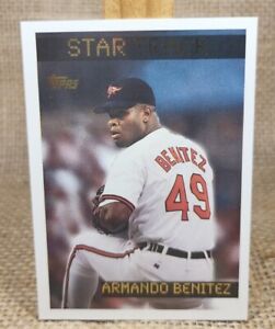 1995 Topps Armando Benitez Star Track Baseball Card #346 Orioles FREE S&H