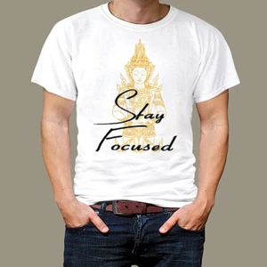 Yoga T-Shirt Zen Meditation Hinduismus Indisches Chakra Spirituell Buddha Namaste IX - Bild 1 von 1