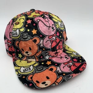 Five Nights At Freddy's Velvet Hat Snapback Plush Characters "Lets Eat" - Picture 1 of 9
