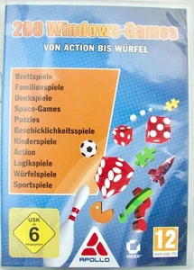 200 Windows-Games PC CD-ROM Windows Spiele Action bis Würfel Brett- bis Sport - Bild 1 von 3