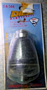 Diesel 4-344 Czarna antena radia CB Wytrzymała gumowa drop Beehive Stud NOS - Zdjęcie 1 z 7