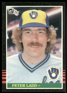 1985 Donruss Peter Ladd #271 Milwaukee Brewers - Picture 1 of 2