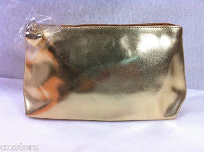 Estuche de cosméticos Nordstrom Bolso sin asas Bolso sin asas Dorado Imitación Cuero Foto 1 de 4