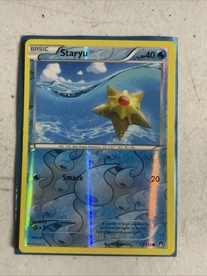 Staryu 25/122 X&Y Breakpoint Pokemon TCG Card Reverse Holo - Image 1 of 2