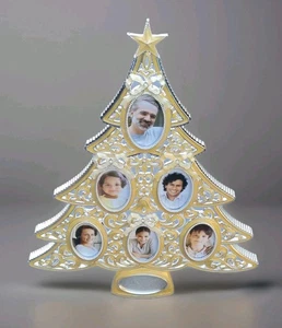 Cornice portafoto albero di Natale ricca di dettagli da fare un desiderio cose ricordate nuova - Foto 1 di 18