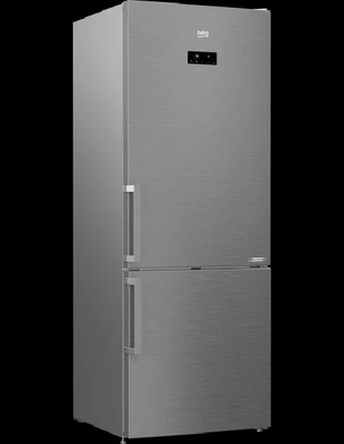 Beko Frigorifero Combi 185 x 60 A++ inox Neo Frost cassetto 0° RCNE560E41ZXN - Immagine 1 di 4