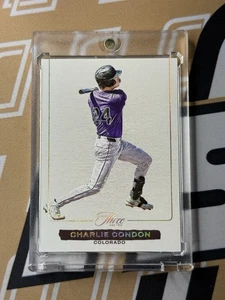 2025 Panini Three And Two Charlie Condon Blank Slate SSP Case Hit Rookie #6  - Picture 1 of 2