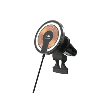 Premium 2-In-1 Magnetic Wireless Qi Car Charging Phone Mount - Picture 1 of 1