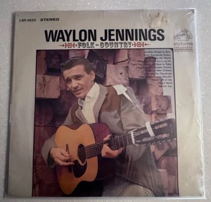 Waylon Jennings "Folk-Country" RCA Victor LSP-3523 (1966) *SEALED - Picture 1 of 2