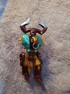 TRANSFORMERS Beast Machines LONGHORN 2000 Bull 1999 Missing Feet - Picture 1 of 5