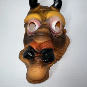 Vintage Halloween Maske Teufel - Bild 1 von 5
